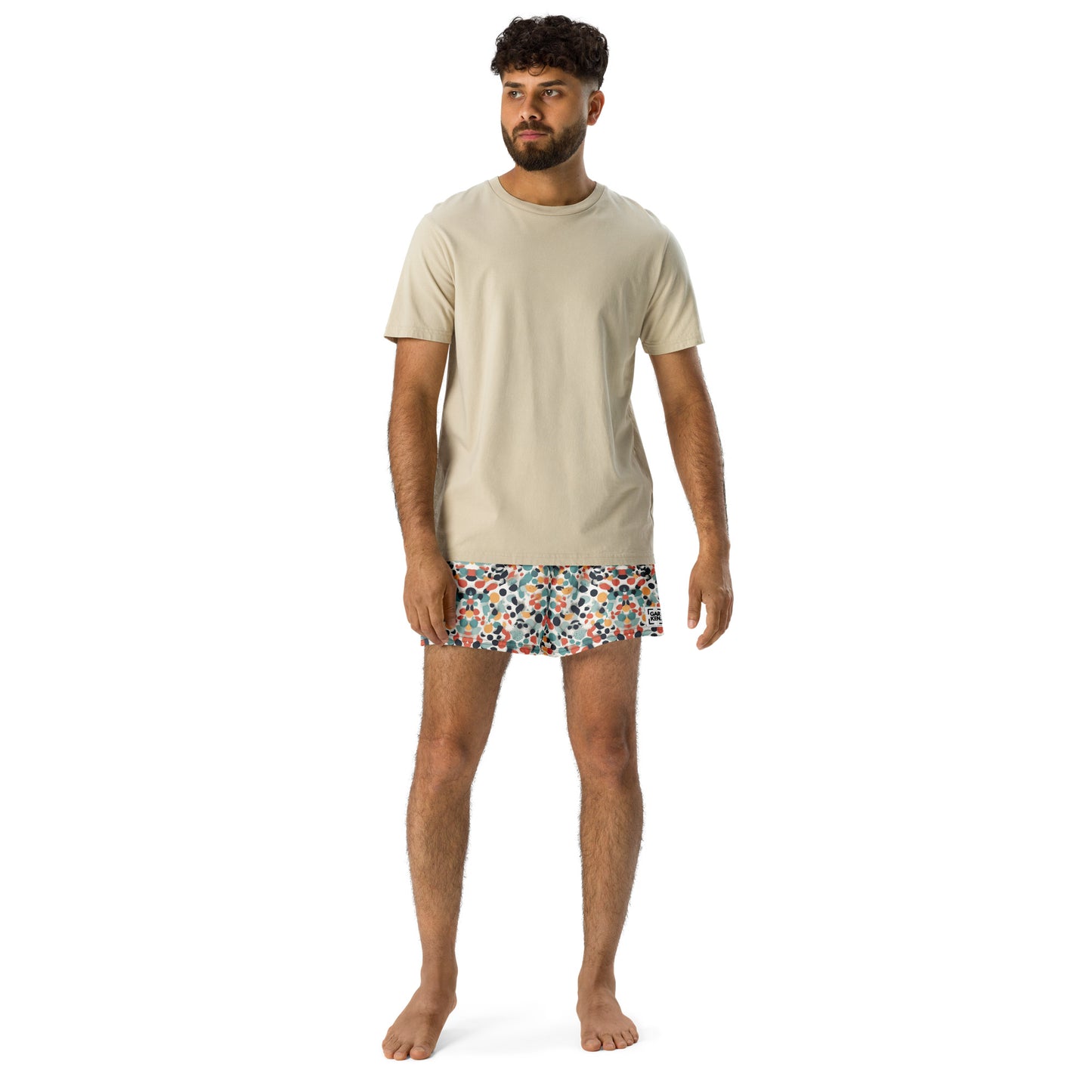 Flecked Marble Unisex Athletic Shorts