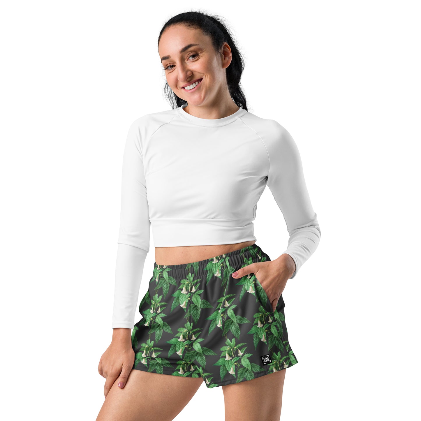 Belize Unisex Athletic Shorts