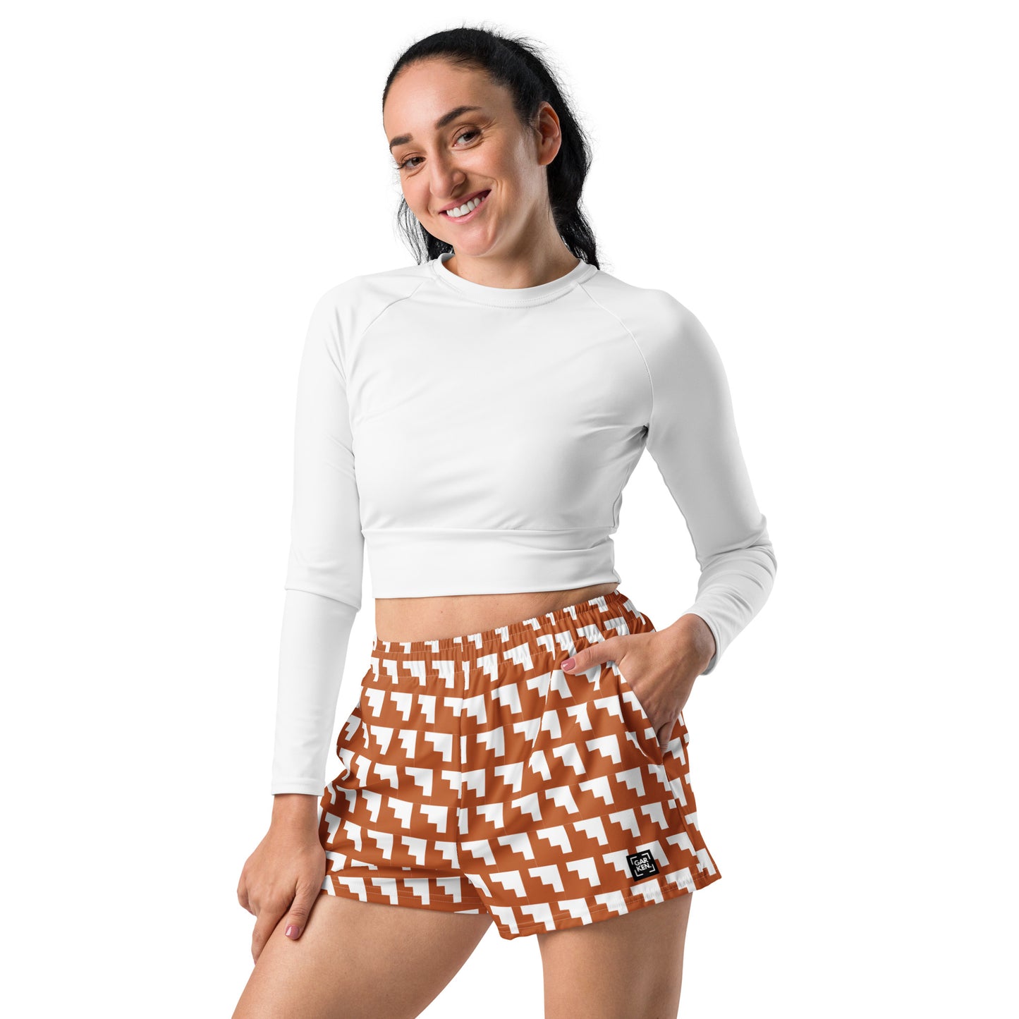 Chromic Lattice Unisex Athletic Shorts