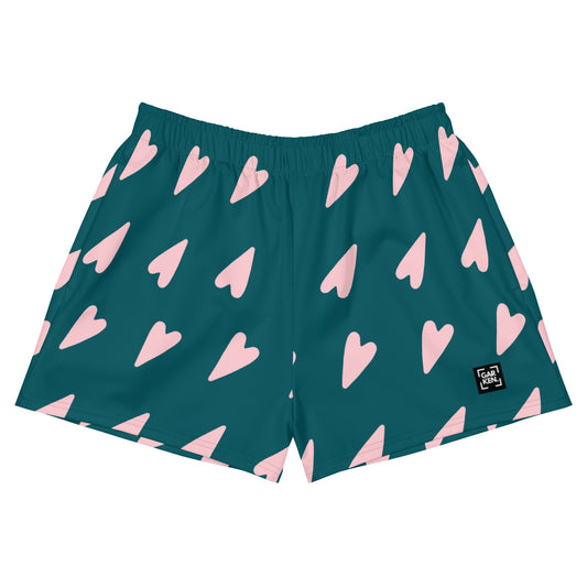 Cupid Heart Unisex Athletic Shorts