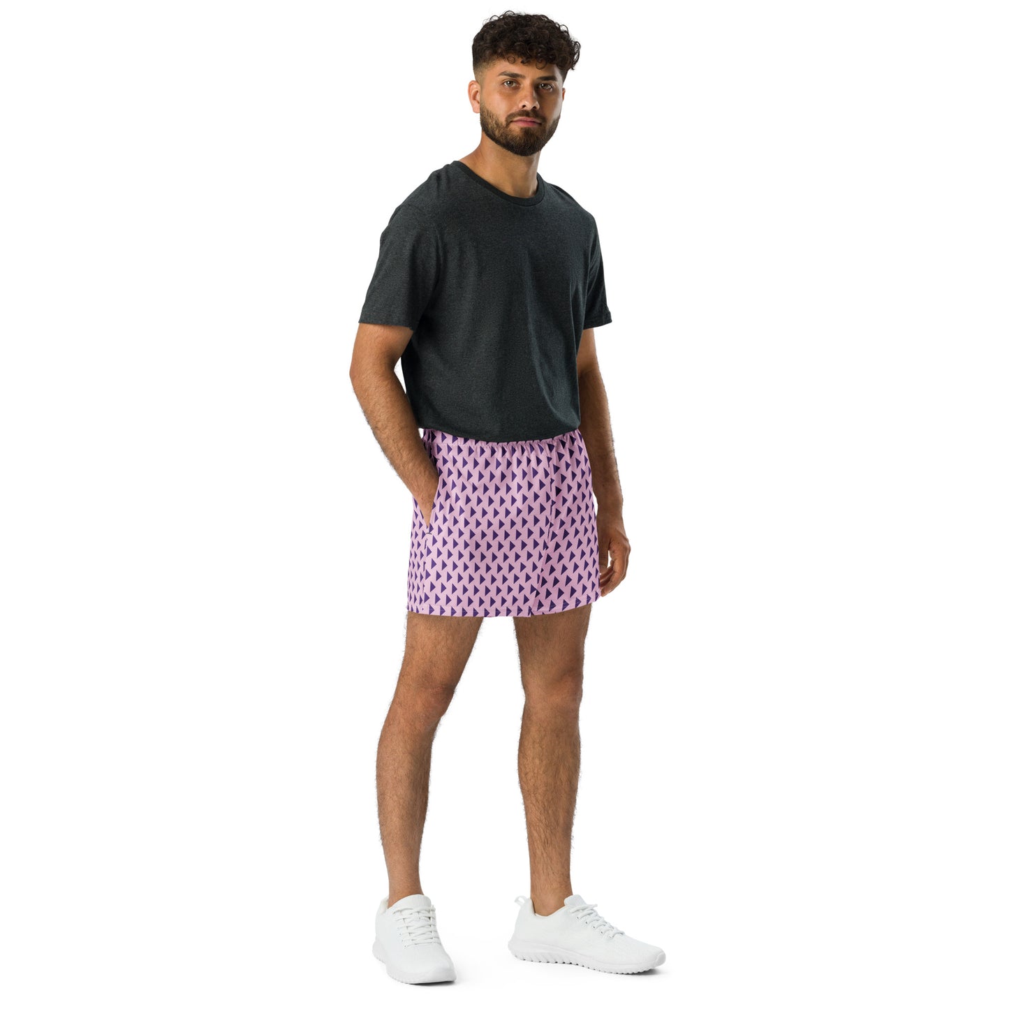 Lavender Prism Unisex Athletic Shorts