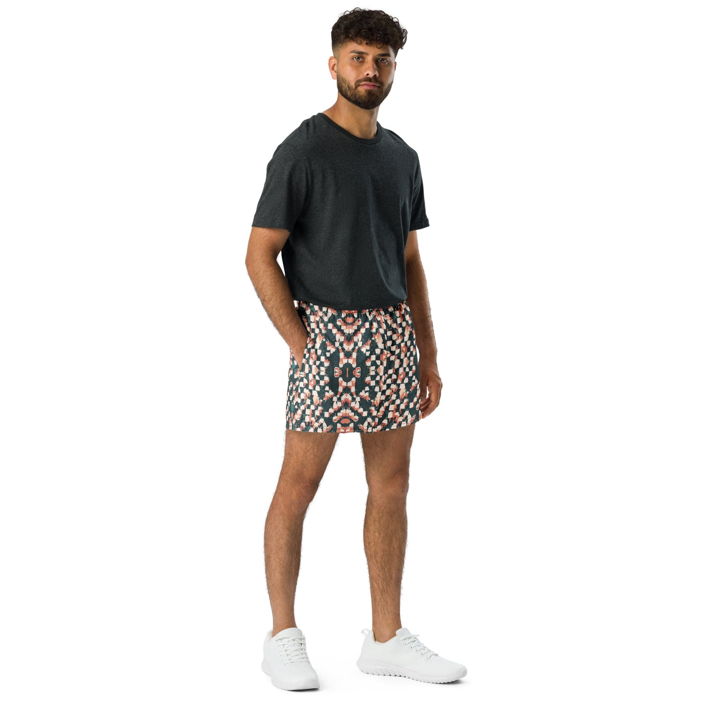 Calico Mosaic Unisex Athletic Shorts
