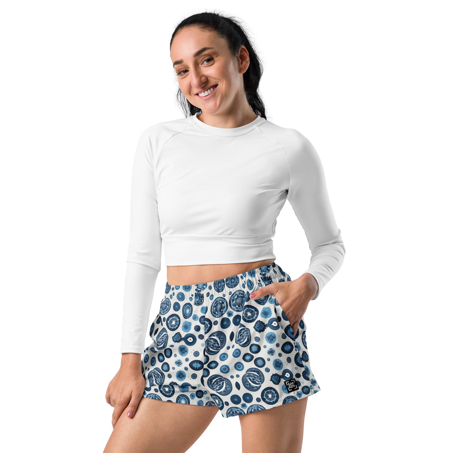 Cerulean Dreams Unisex Athletic Shorts