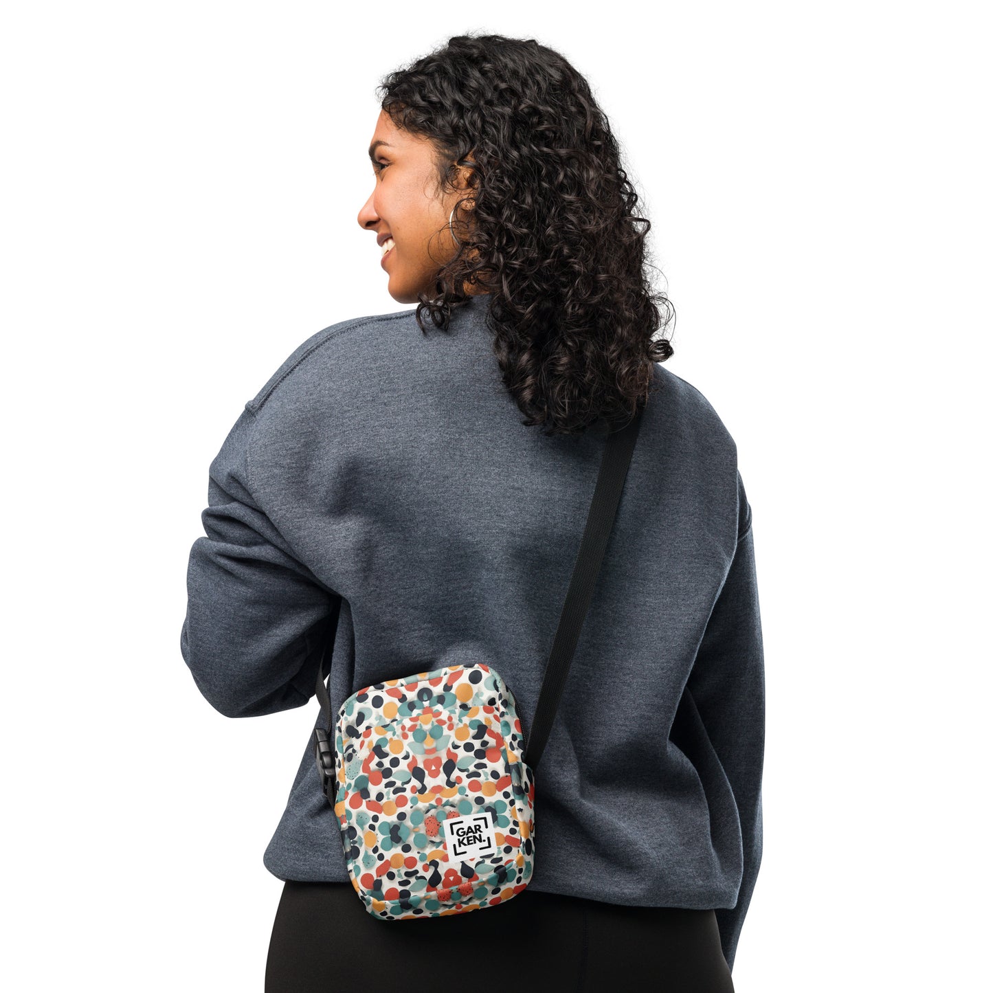 Rainbow Speckles Crossbody Bag