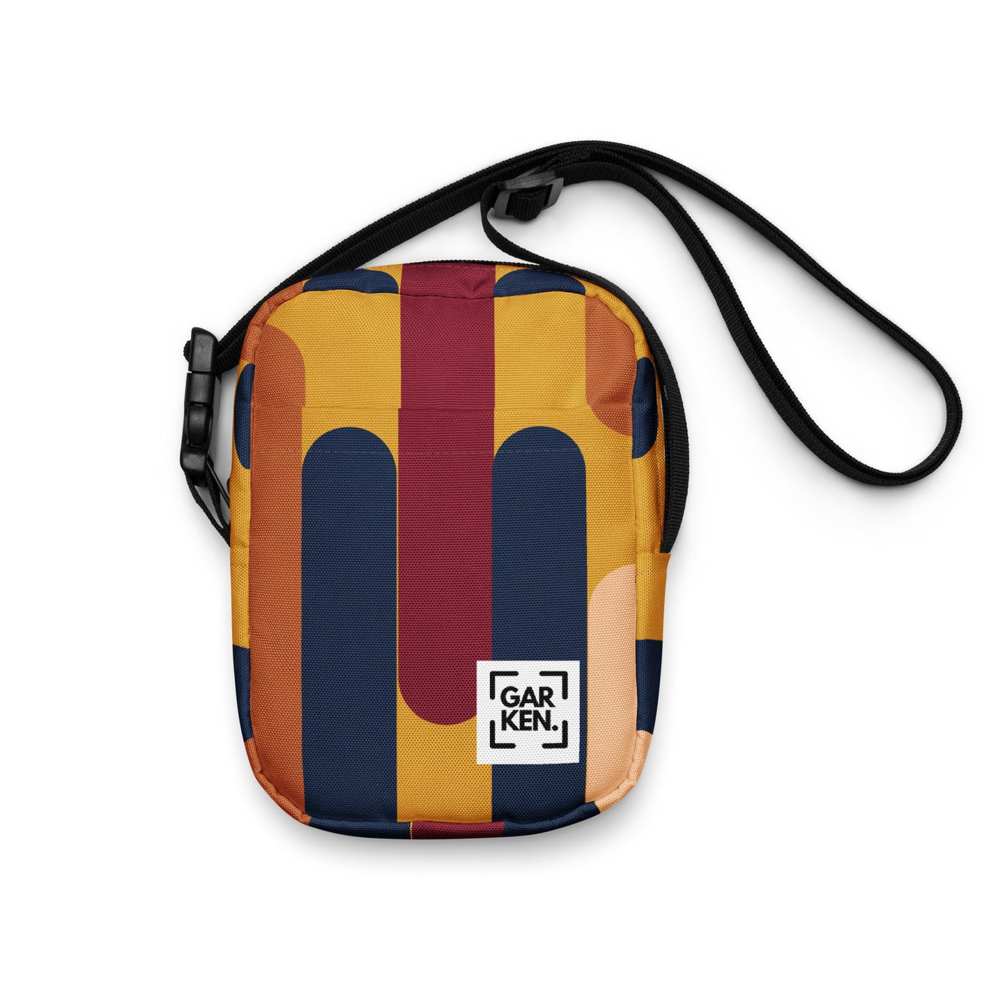 Saffron Strokes Crossbody Bag