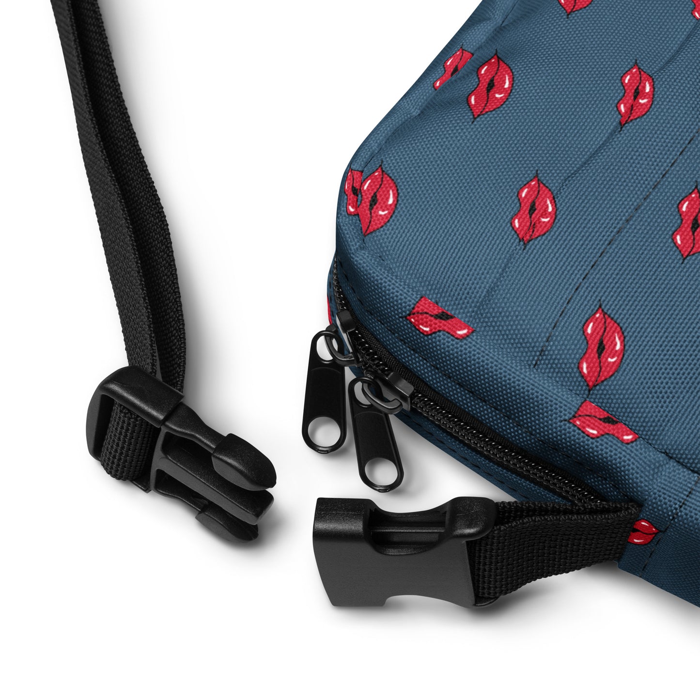 Crimson Kisses Crossbody Bag