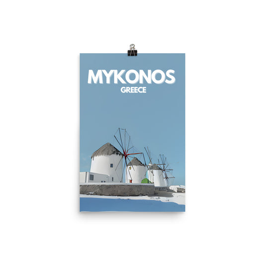 Mykonos Poster