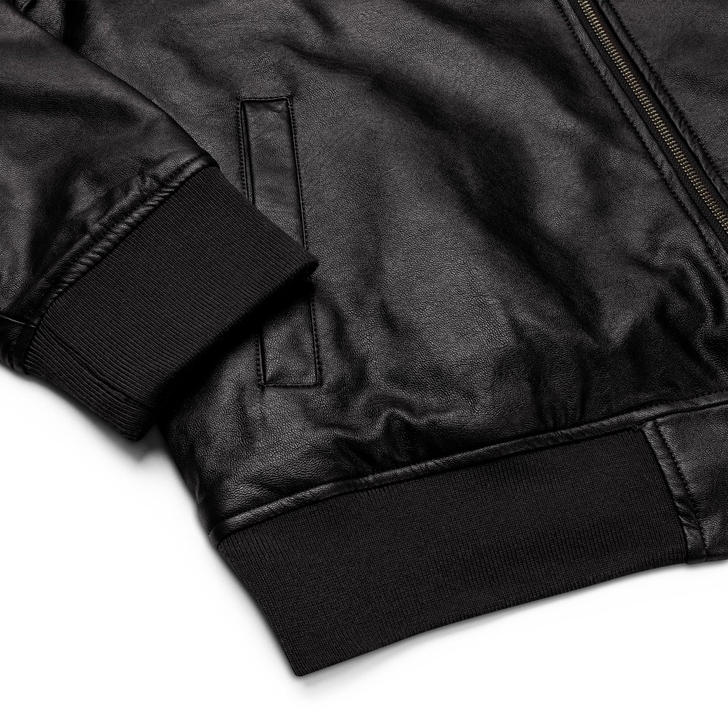 Perry Leather Bomber Jacket