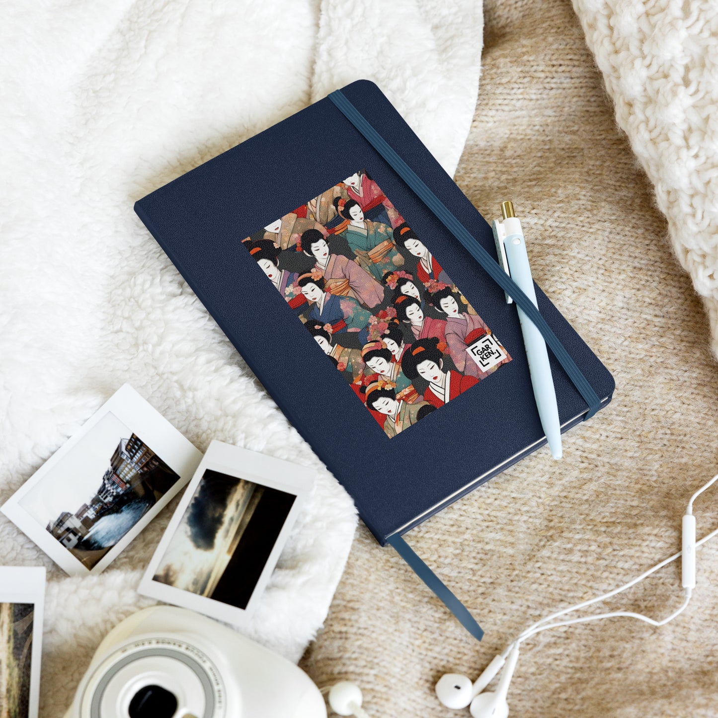 Maiko Blossom Hardcover Bound Notebook