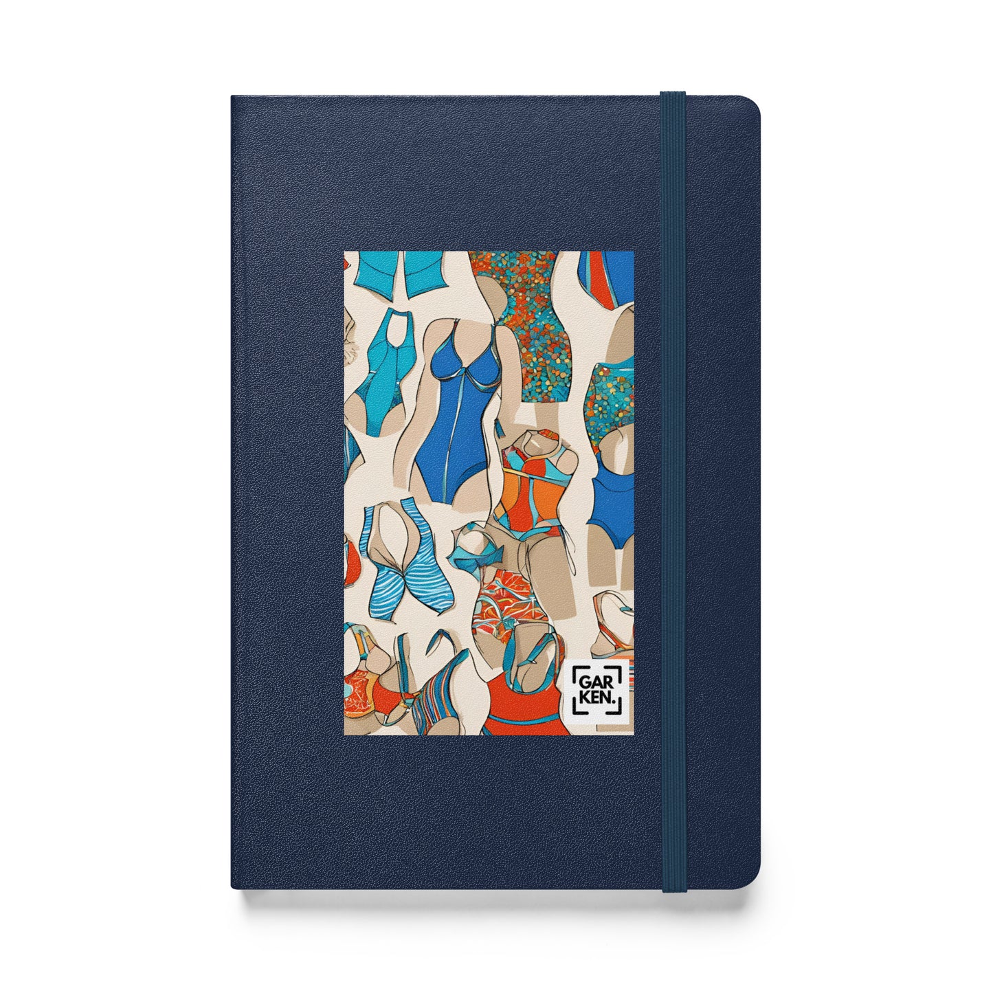 Sunkissed Silhouettes Hardcover Bound Notebook