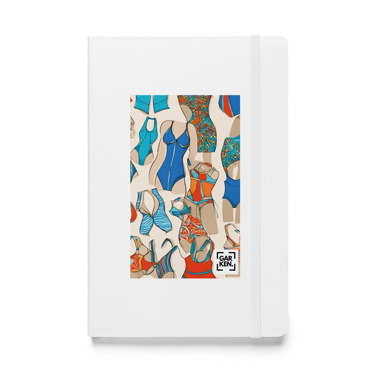 Sunkissed Silhouettes Hardcover Bound Notebook