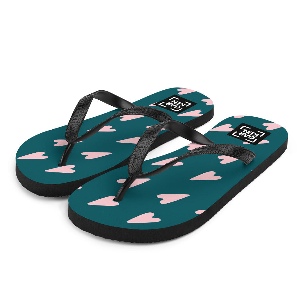 Cupid Hearts Flip-Flops