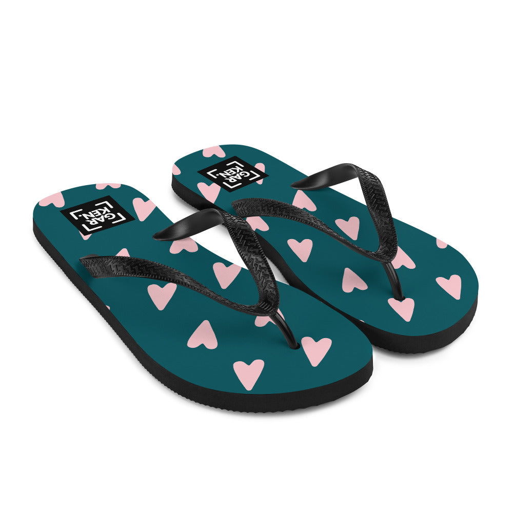 Cupid Hearts Flip-Flops