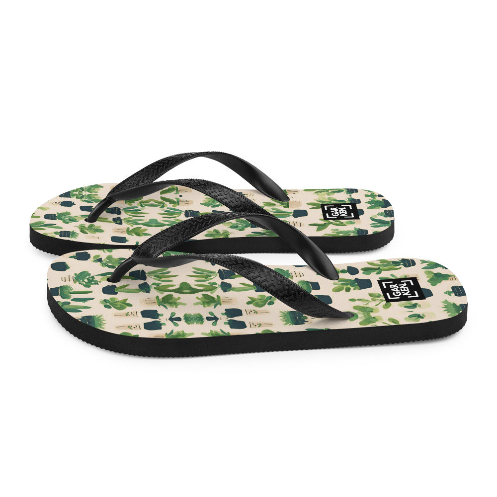 Desert Oasis Flip-Flops