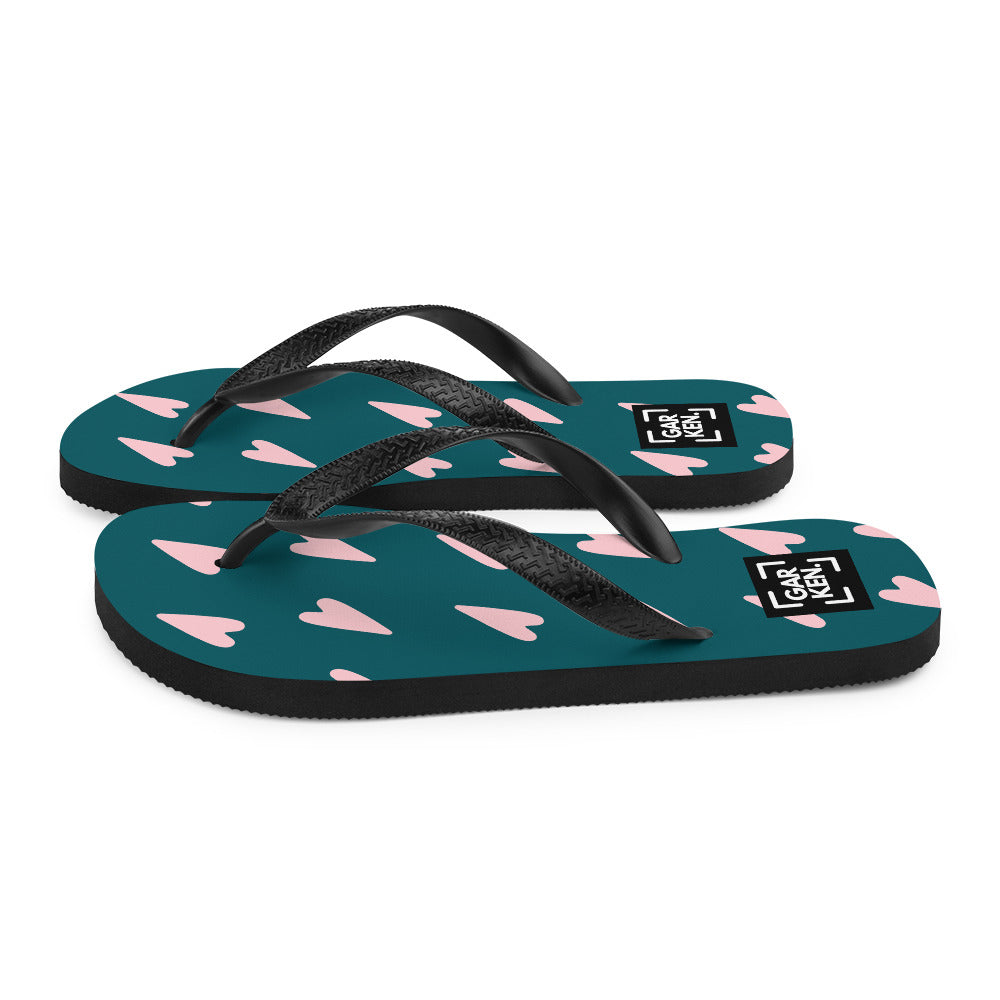 Cupid Hearts Flip-Flops