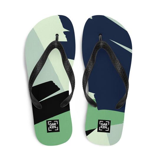 Brush Stroke Flip-Flops