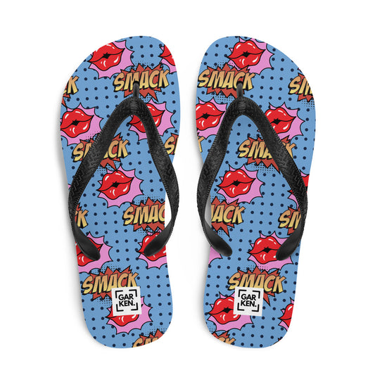 Smack Lips Flip-Flops