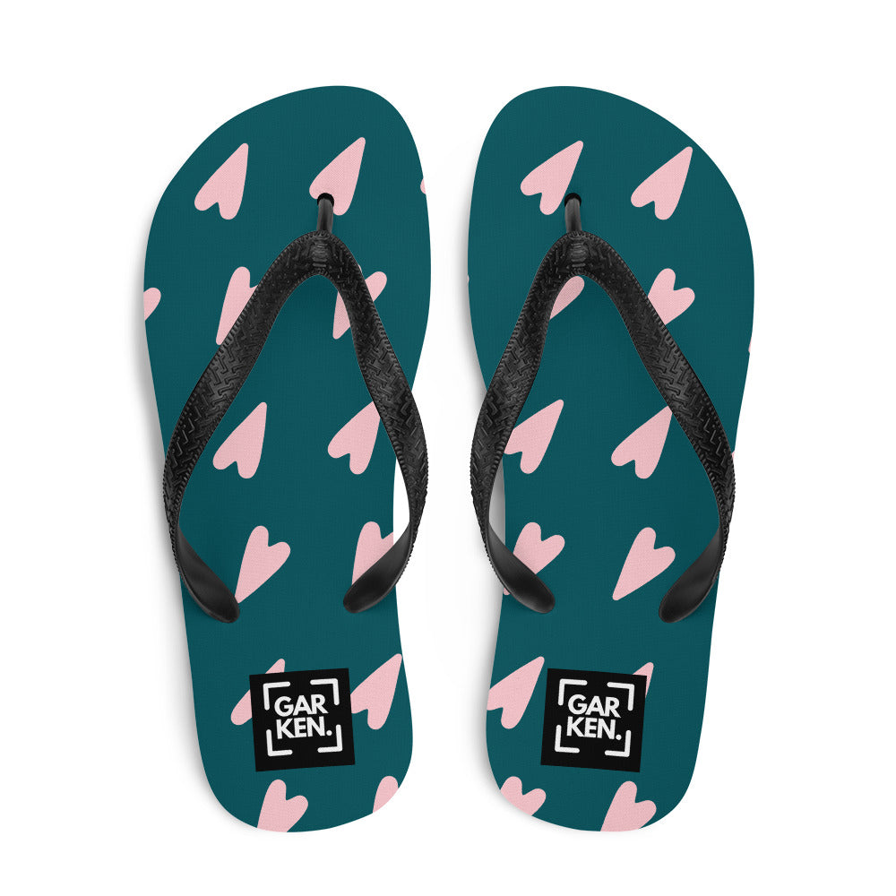 Cupid Hearts Flip-Flops