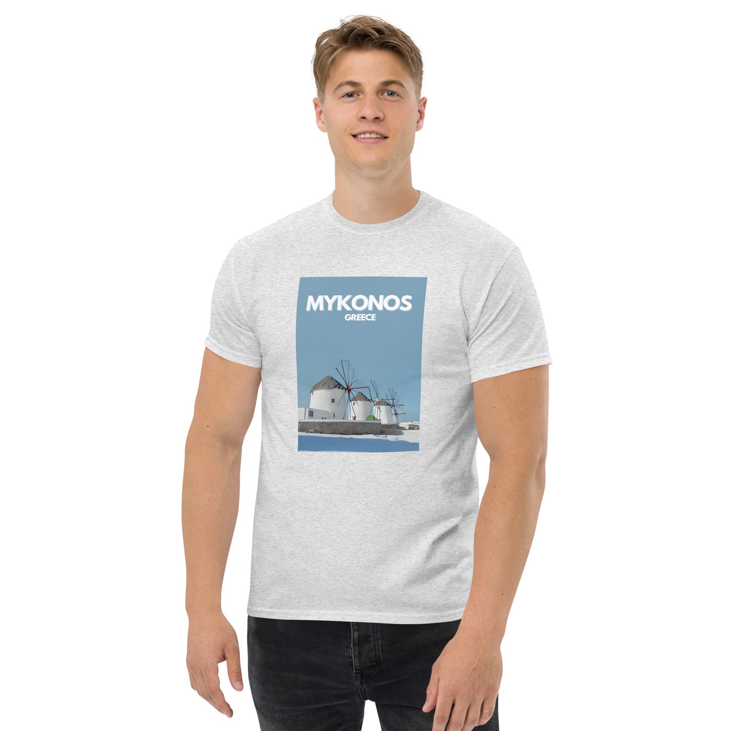 Mykonos Unisex Classic Tee