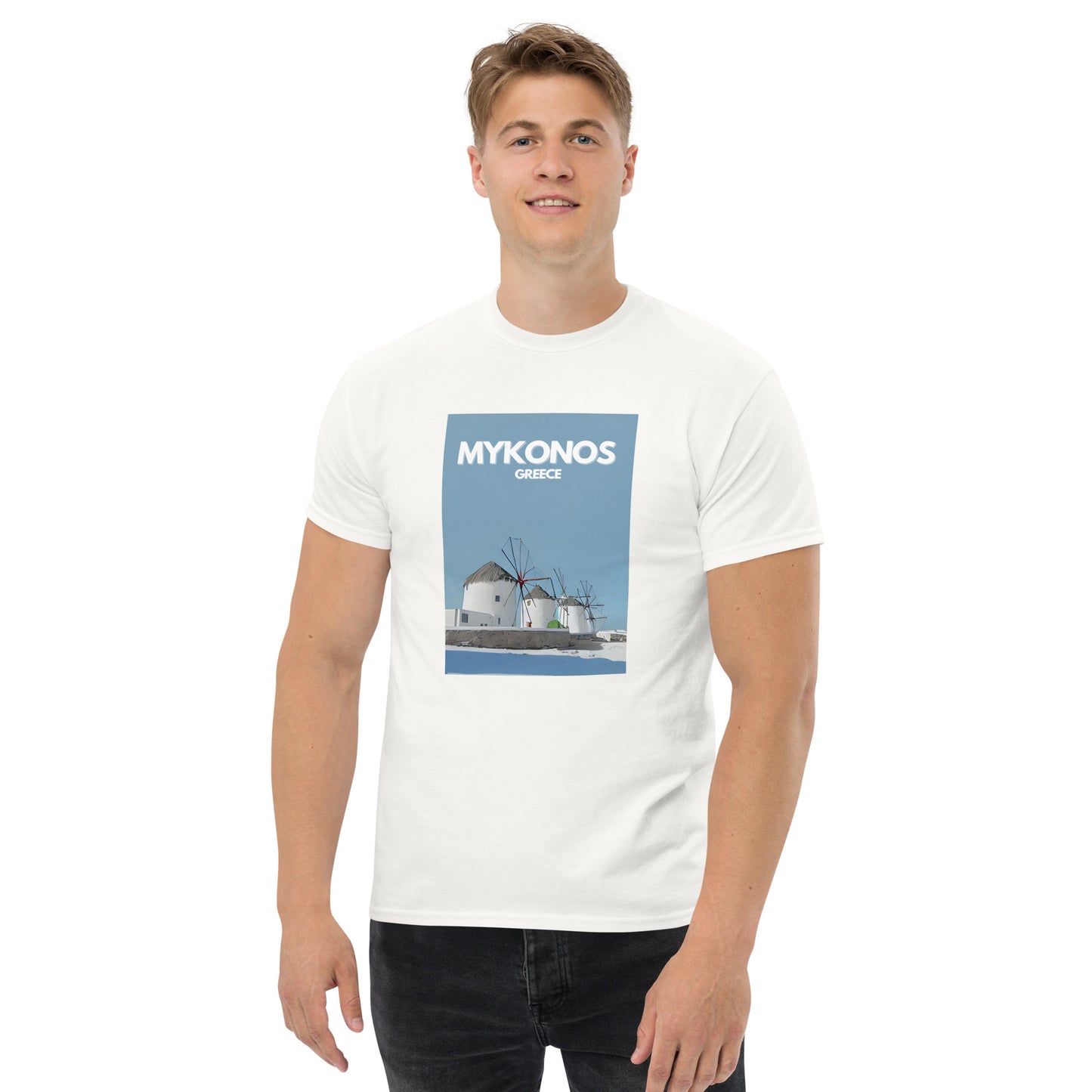 Mykonos Unisex Classic Tee