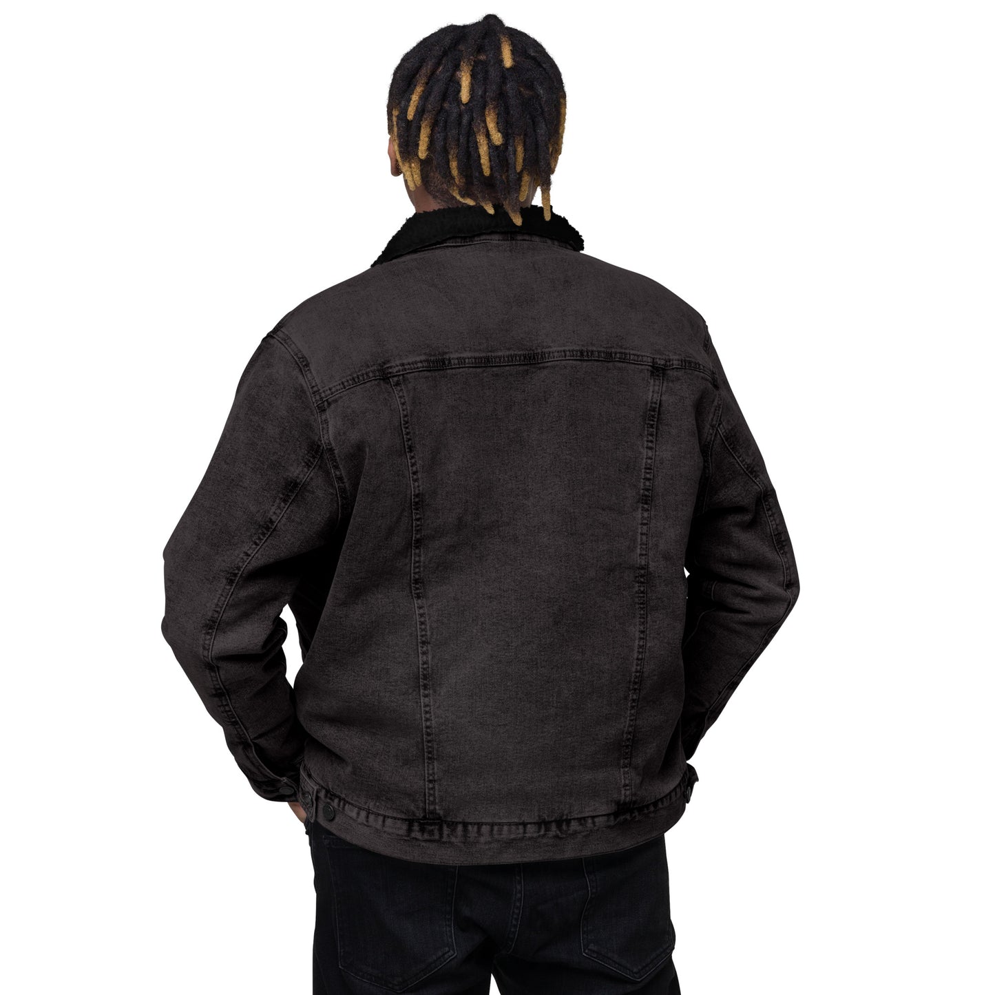 Richie Unisex Denim Sherpa Jacket