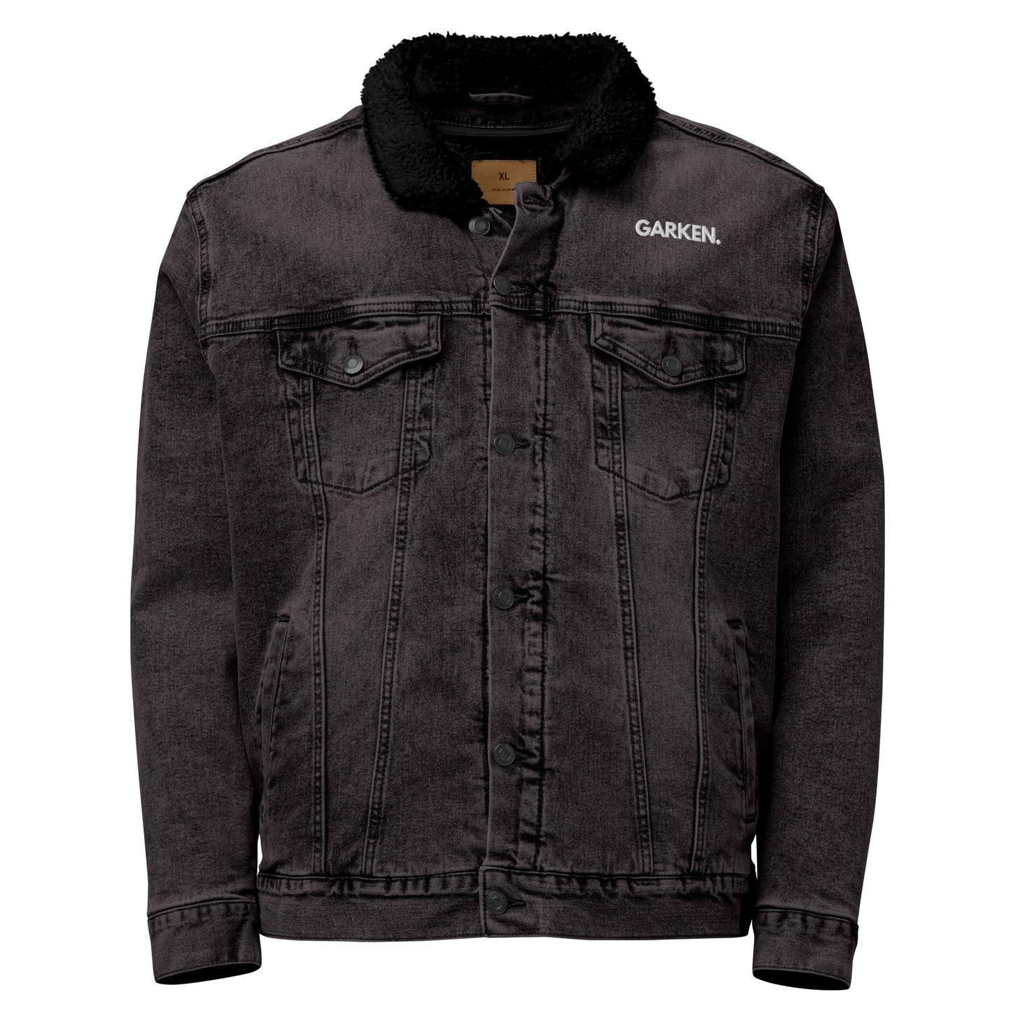 Richie Unisex Denim Sherpa Jacket