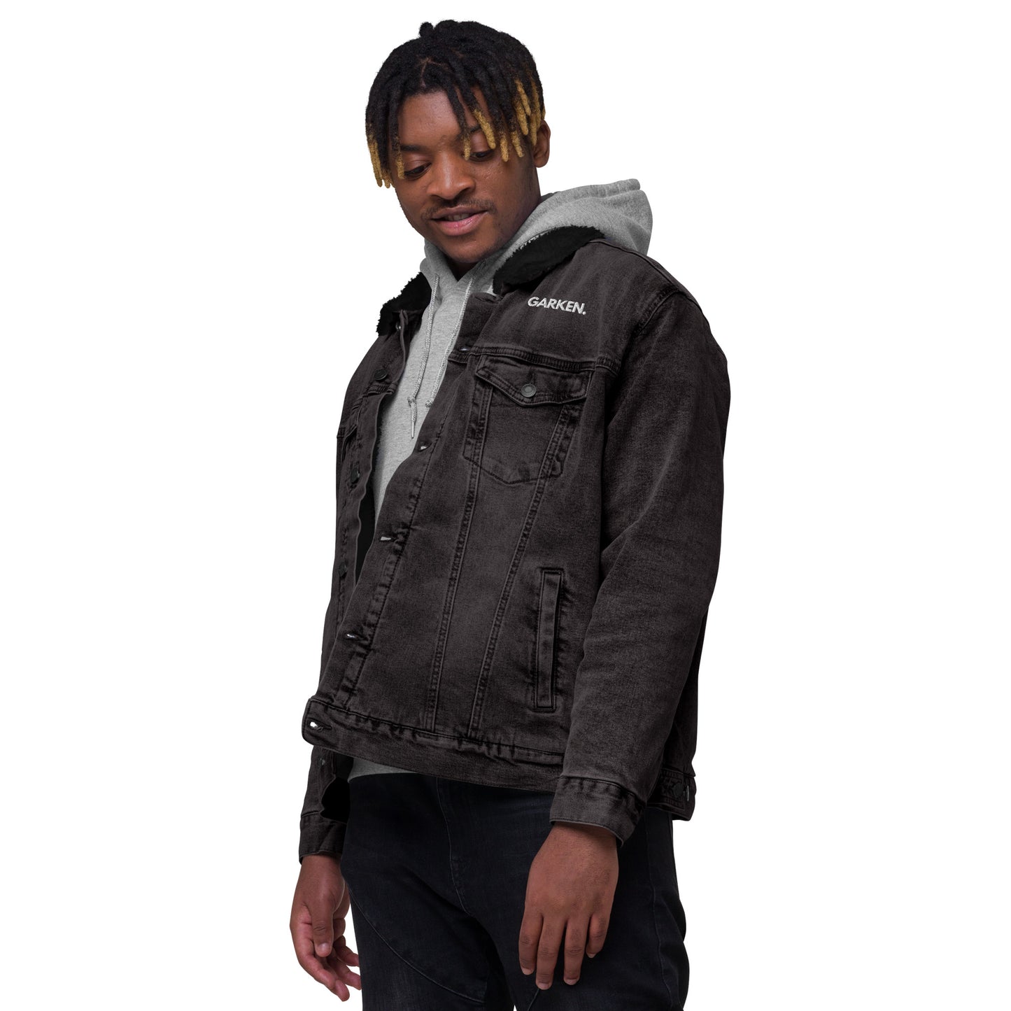 Richie Unisex Denim Sherpa Jacket